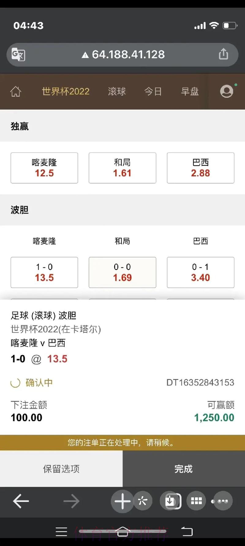 如何在世界杯上进行下注？
